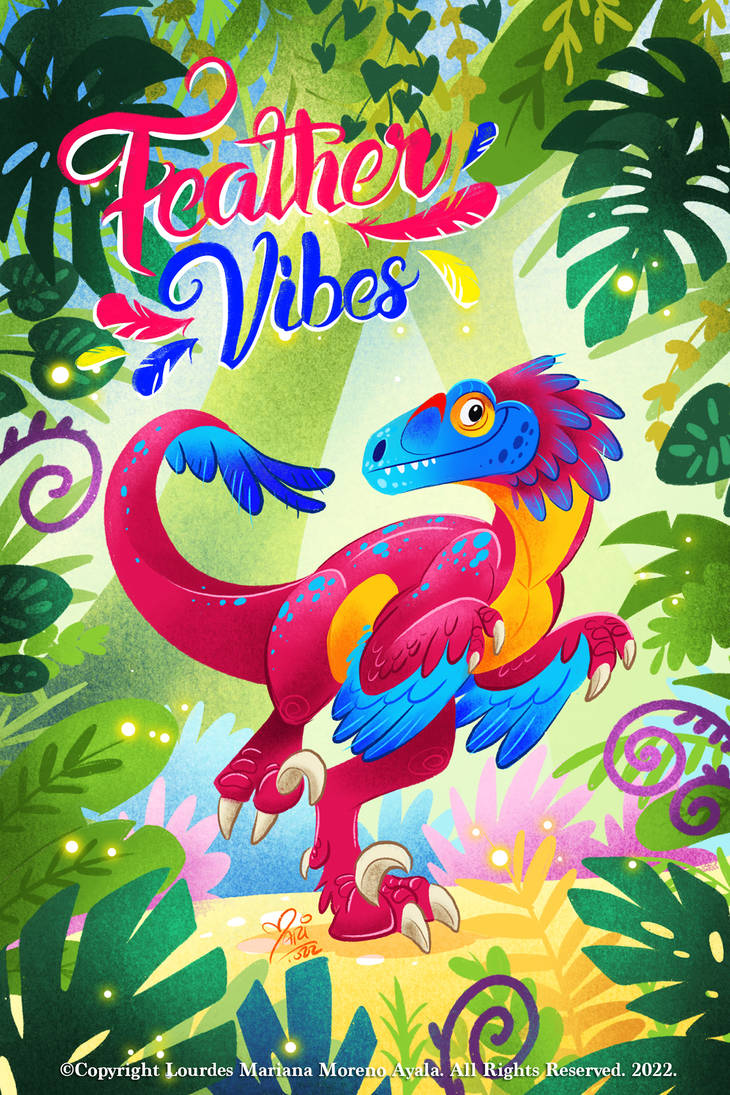 Raptor postcard by marimoreno on DeviantArt