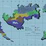 Fantasy Planet Map