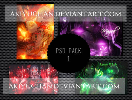 AkiyuChan PSD Pack #1