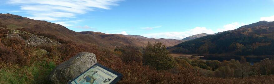 Panoramic Shot - Galloway Forest Park