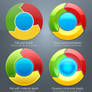 Alternative Chrome icons