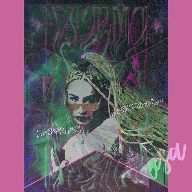 poster design for polish rapper Dziarma by xstarryxnightx on DeviantArt