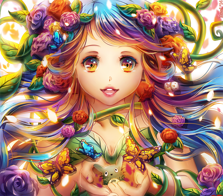 C: Scattered Roses by Raayzel