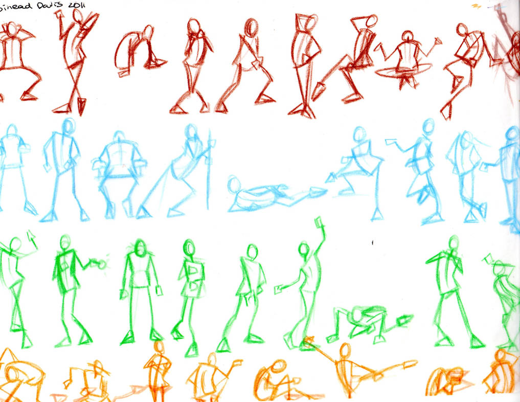 Color Motion Drawings #1 by stadiumproductions on DeviantArt
