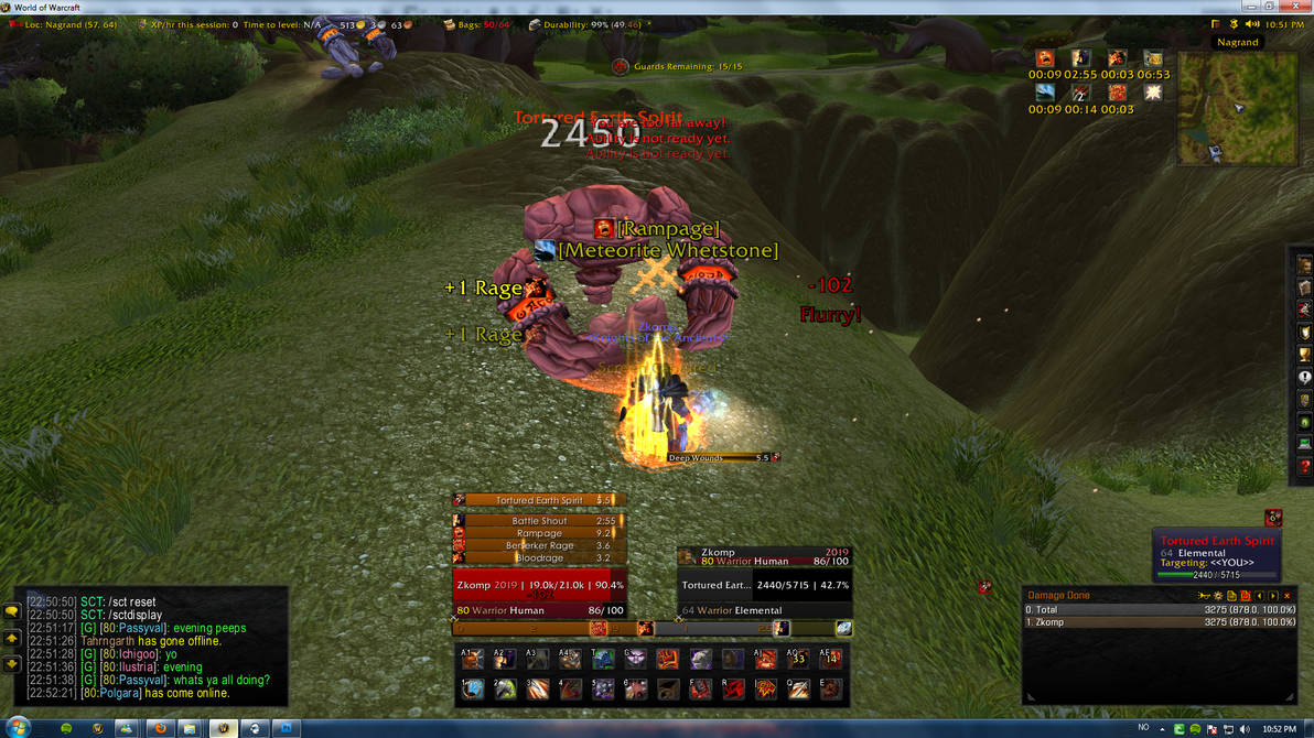 warrior UI in combat by Ziffel on DeviantArt