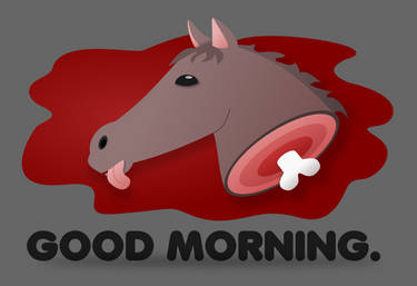 Mornin' Horse Head