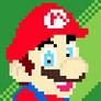128x128 px Mario