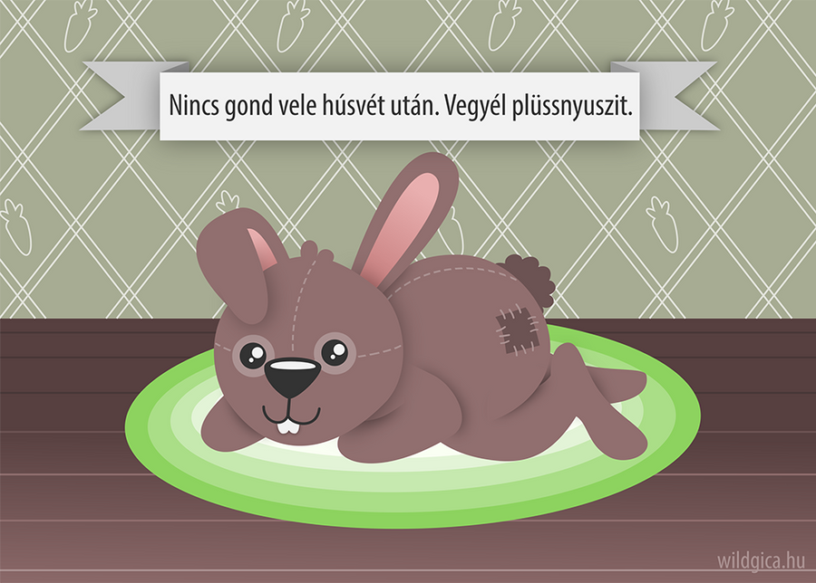 No problem after Easter. Buy plush bunnies. by wildgica