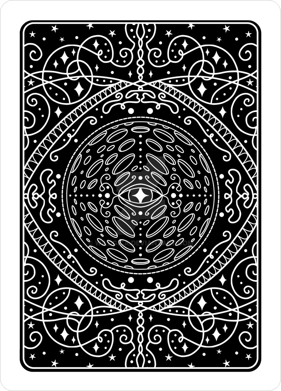 Magic Custom Card Back Luna Card Back Design for Magic Cards by wildgica on DeviantArt