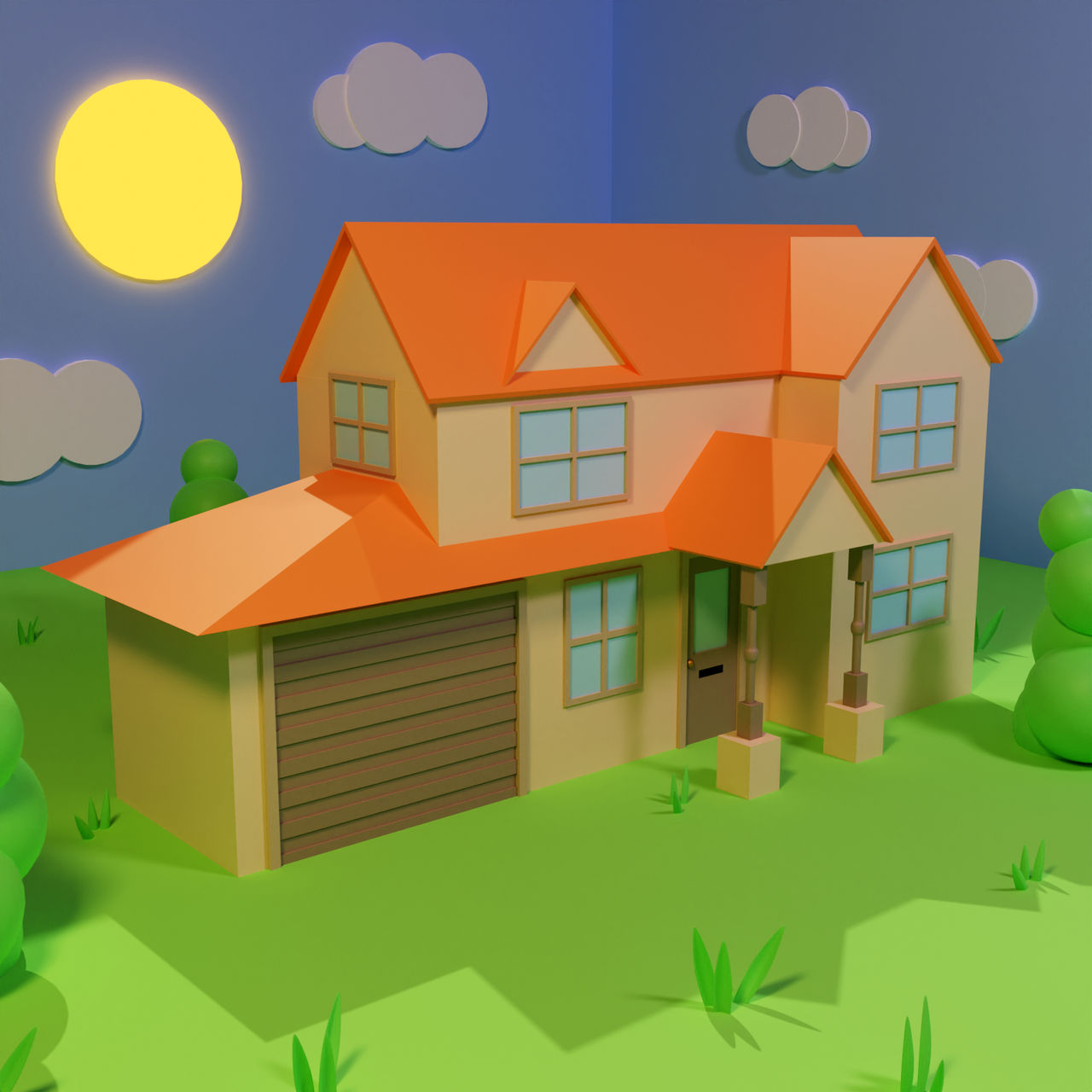Simple House by wildgica on DeviantArt