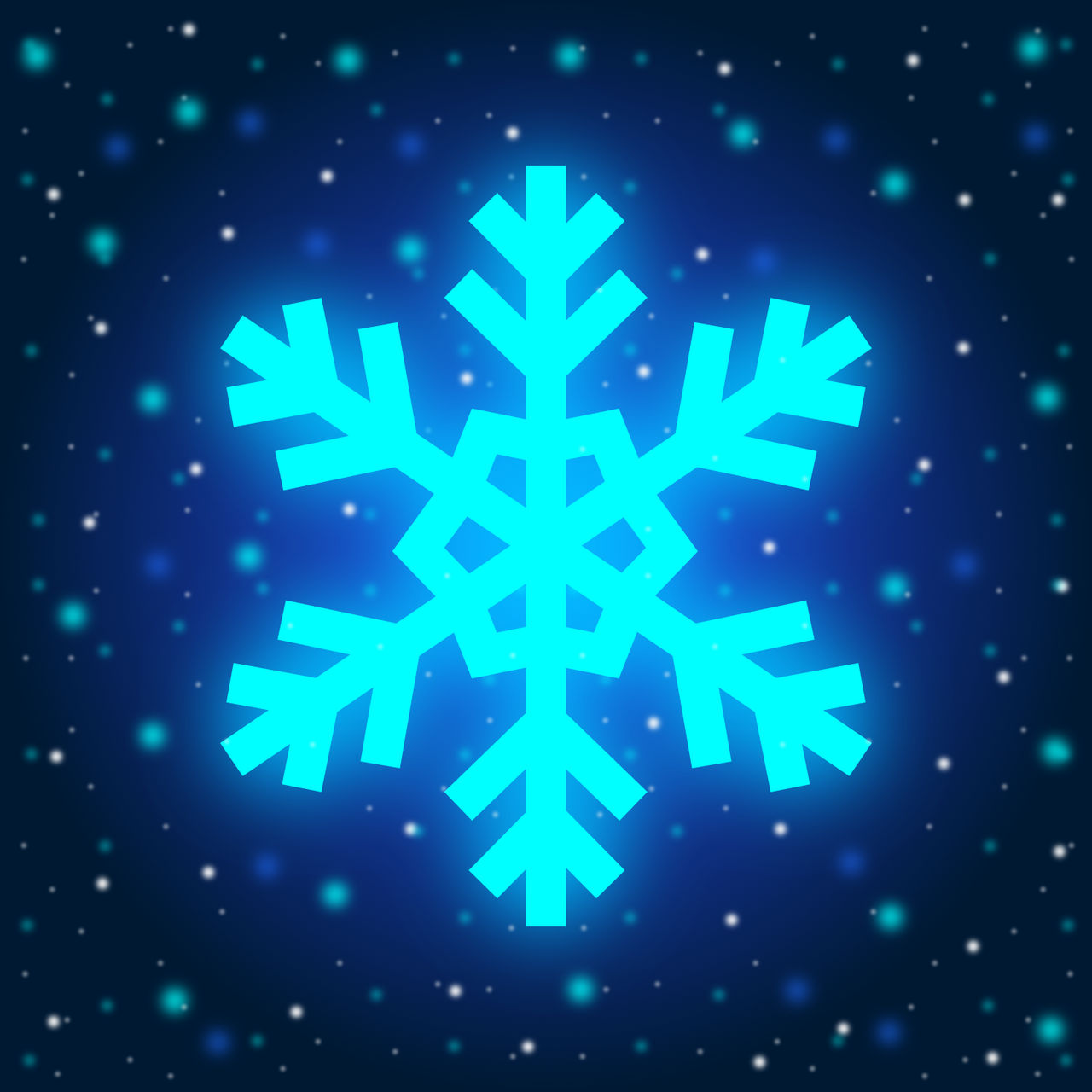 Simple Snowflake by wildgica on DeviantArt