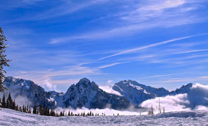 Blue Sky, White Snow