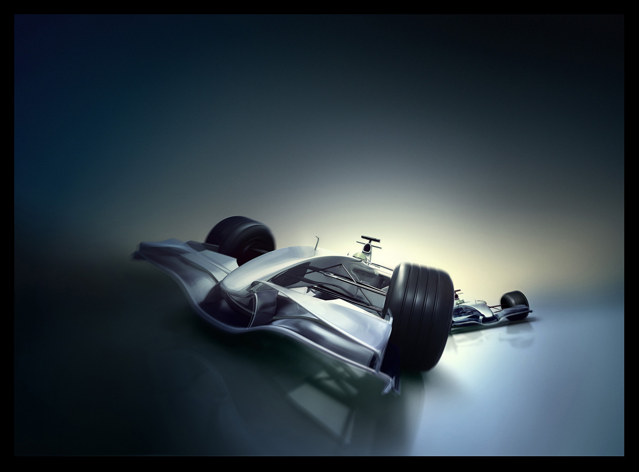 F1 Car Ad