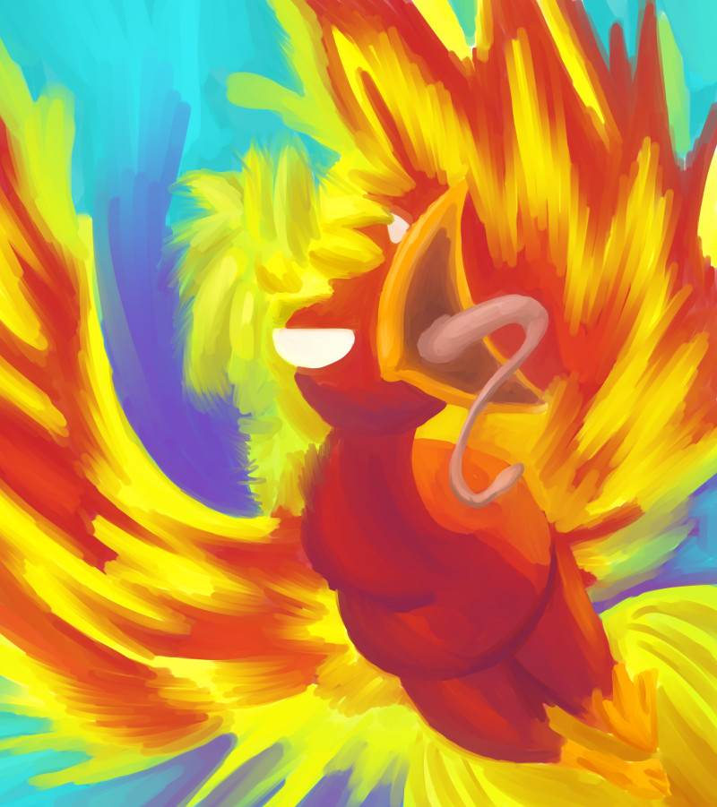 Blitz Phoenix painting practice