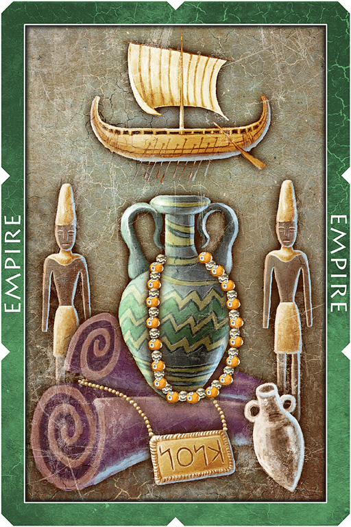 Phoenicians playing card