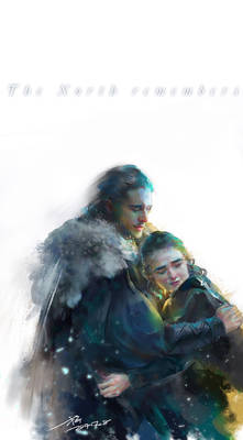 TSOIAF-Jon Snow Arya Stark