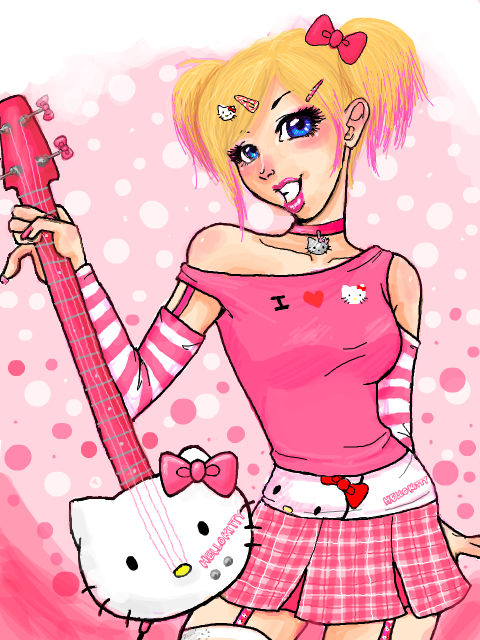 Hello Kitty explosion by Padoras-Locket on DeviantArt