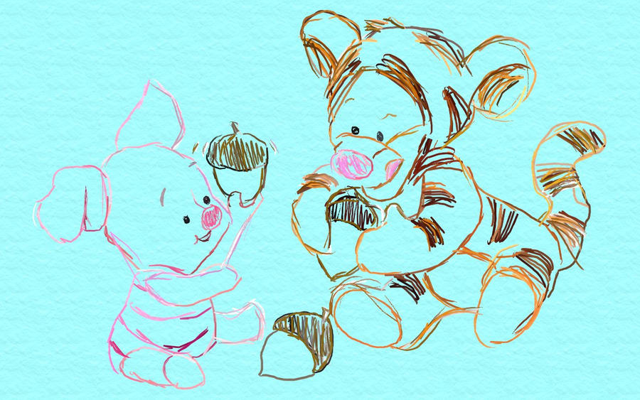 Baby Piglet And Tigger By Vampzzzz On DeviantArt baby-piglet-and-tigger-by-vampzzzz-on-deviantart
