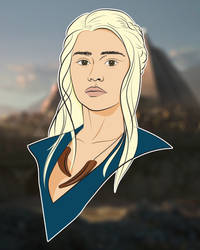 GoT Vector: Daenerys Targaryen