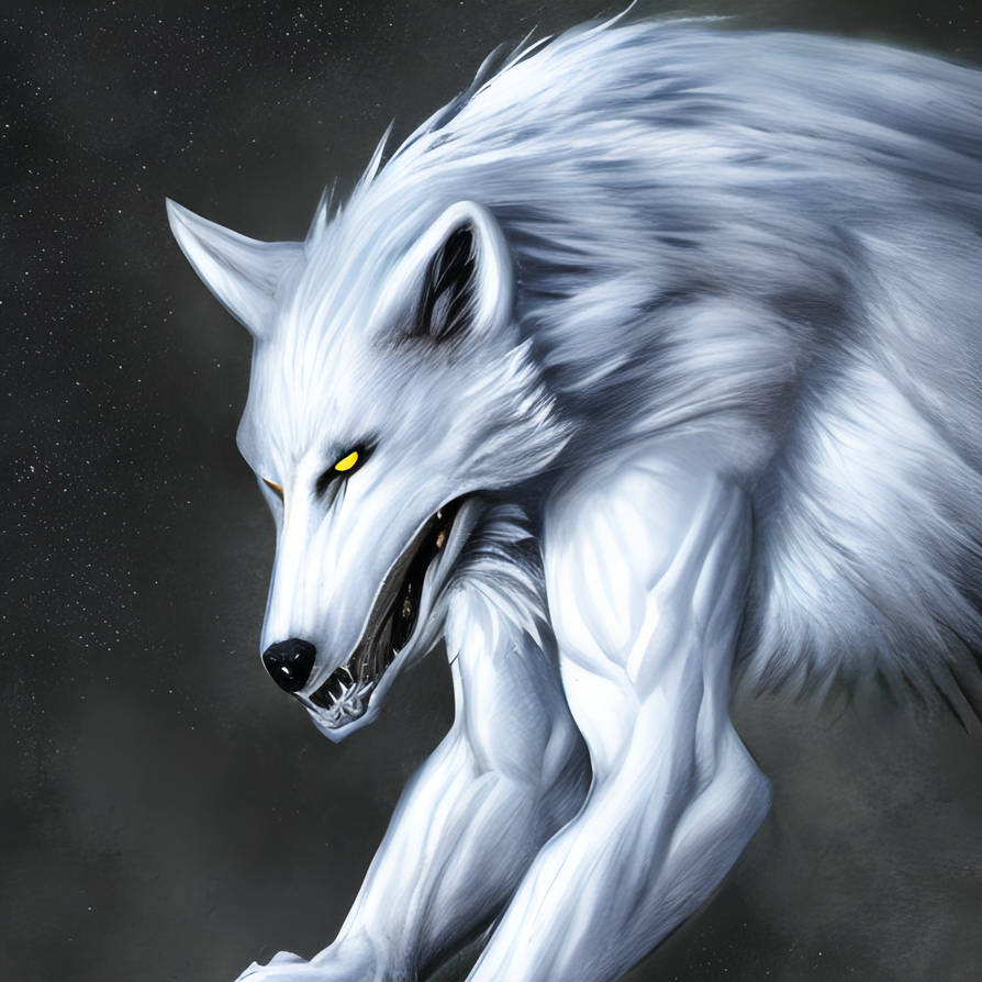 White wolf by werewolfprince09 on DeviantArt
