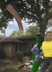 Lady Quantum and She-Hulk: Hope For Houston