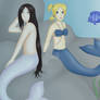 Neji and Temari - Mermaids