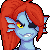 Undyne Free Icon. by TheIndiePhoenix