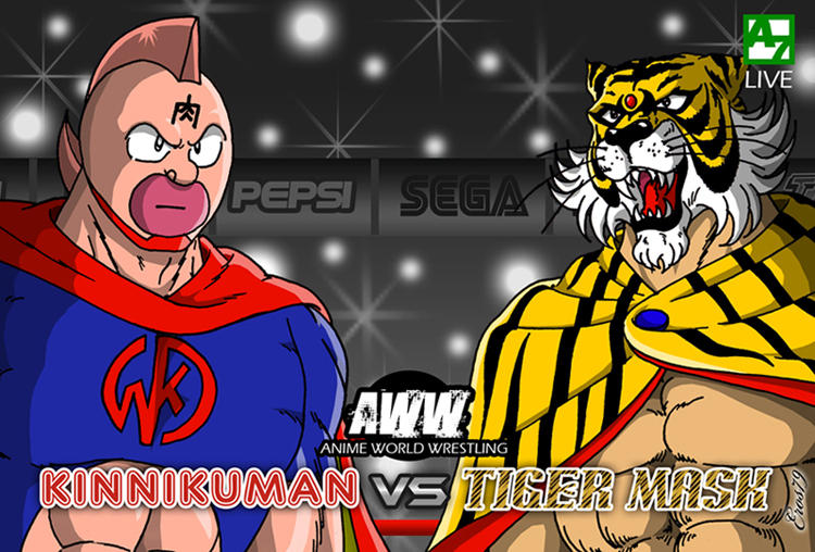 Kinnikuman vs Tiger Mask by Eros79 on DeviantArt