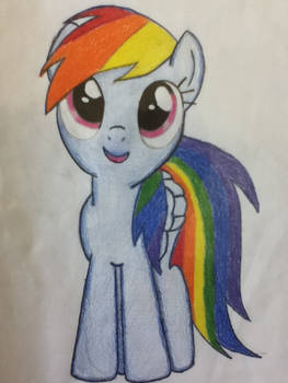 Rainbow Dash Drawing