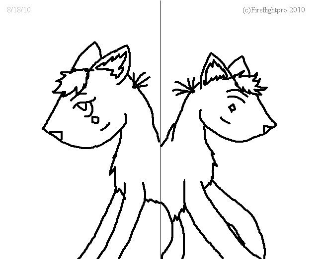 Couple Lineart by Fireflightpro567 on DeviantArt