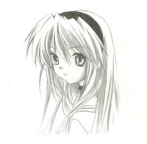 Petventh Clannad Tomoyo Sakagami Drawing