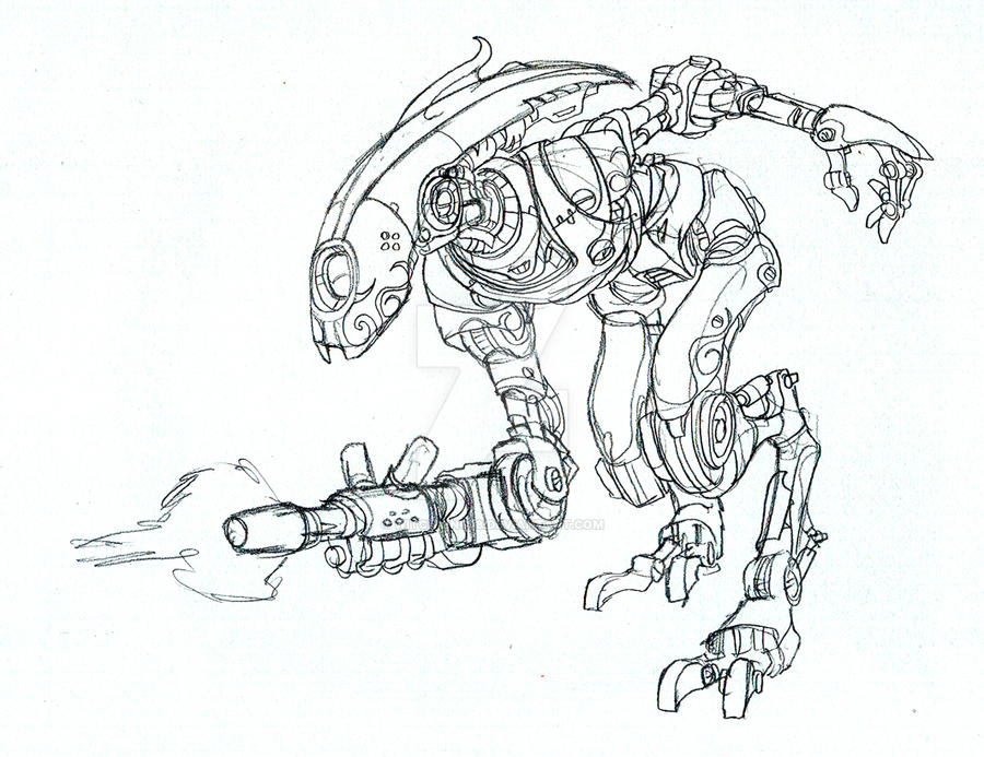 Sketch - Klik mech study