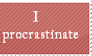 The Procrastination Stamp