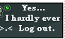 The Log-out Stamp