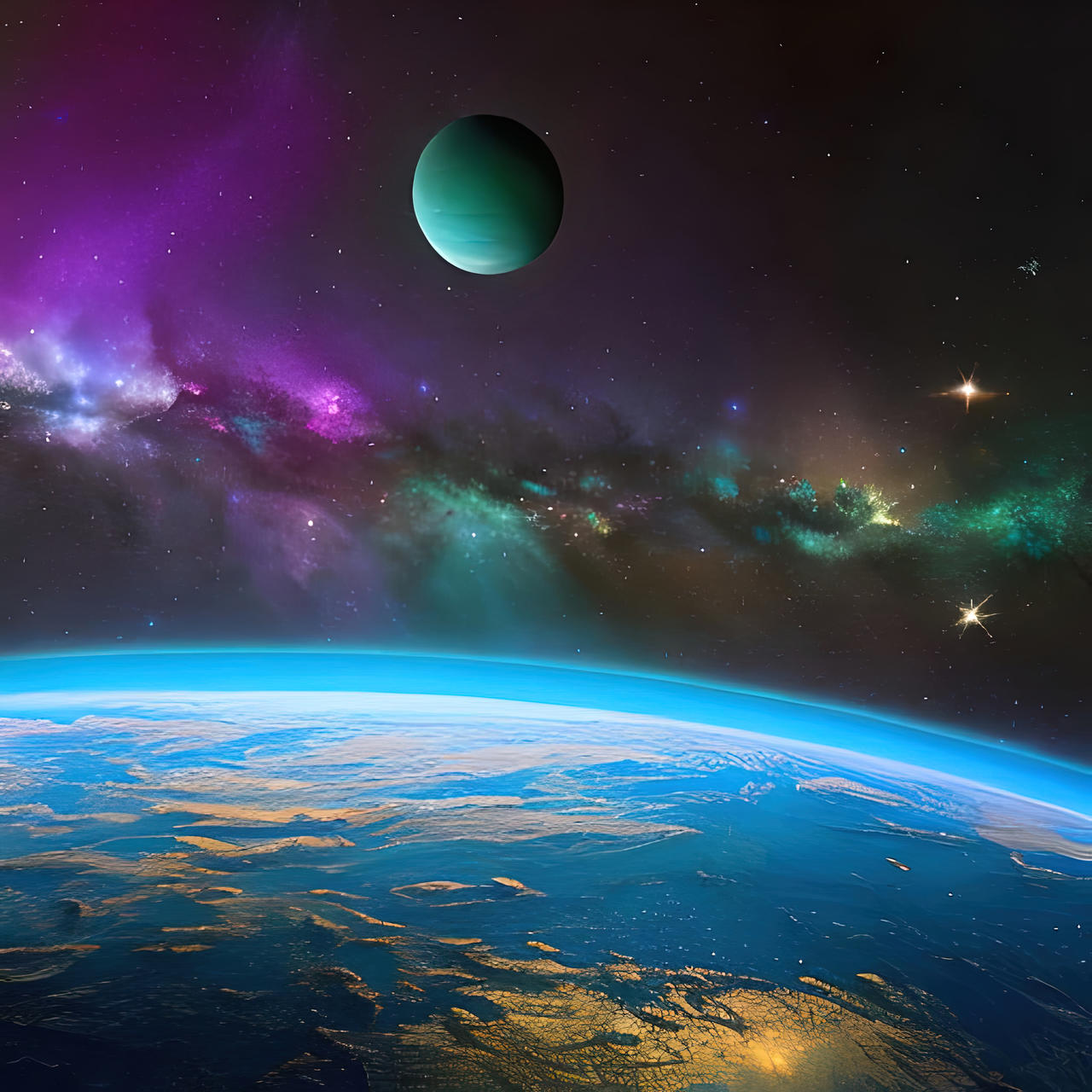 Colorful Space Environment Colorful Space 04 by BellaBlackAi on DeviantArt
