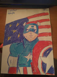 Captain America by mastercreepydashXD