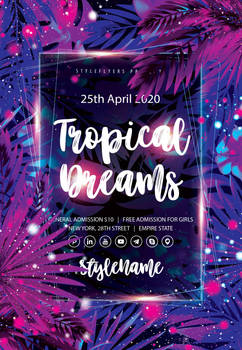 Tropical Dream Flyer