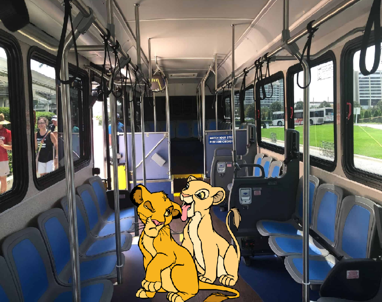Simba and nala riding the disney transportation by danielandresrojas on ...