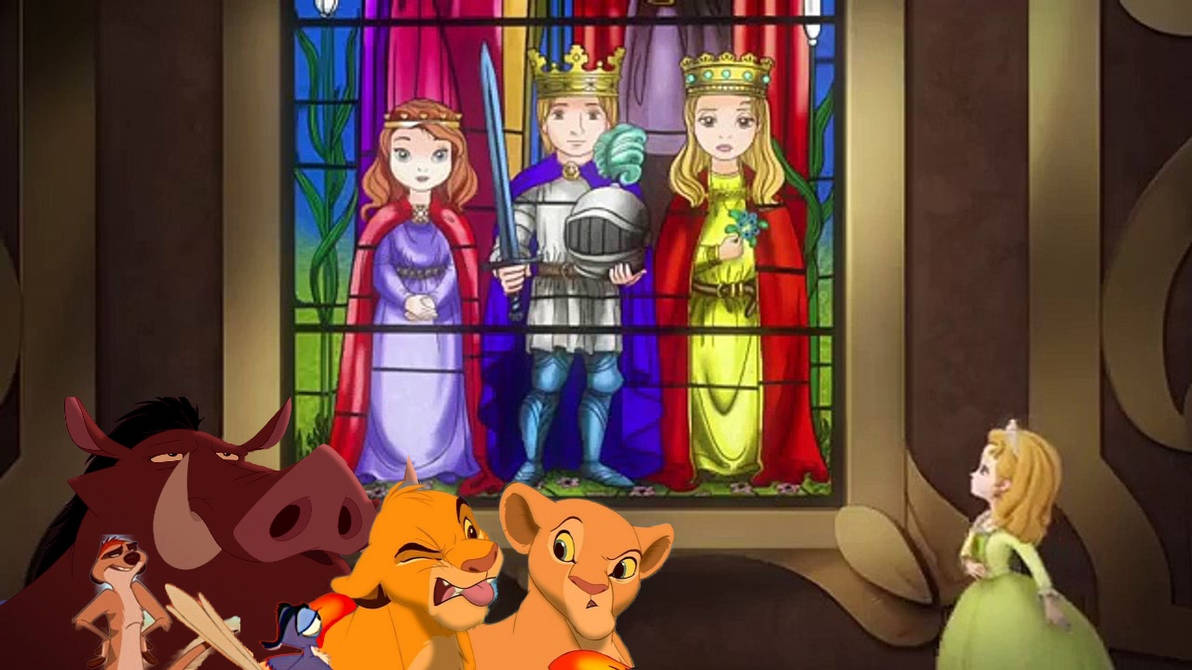 Simba and his friends sick of amber by danielandresrojas on DeviantArt