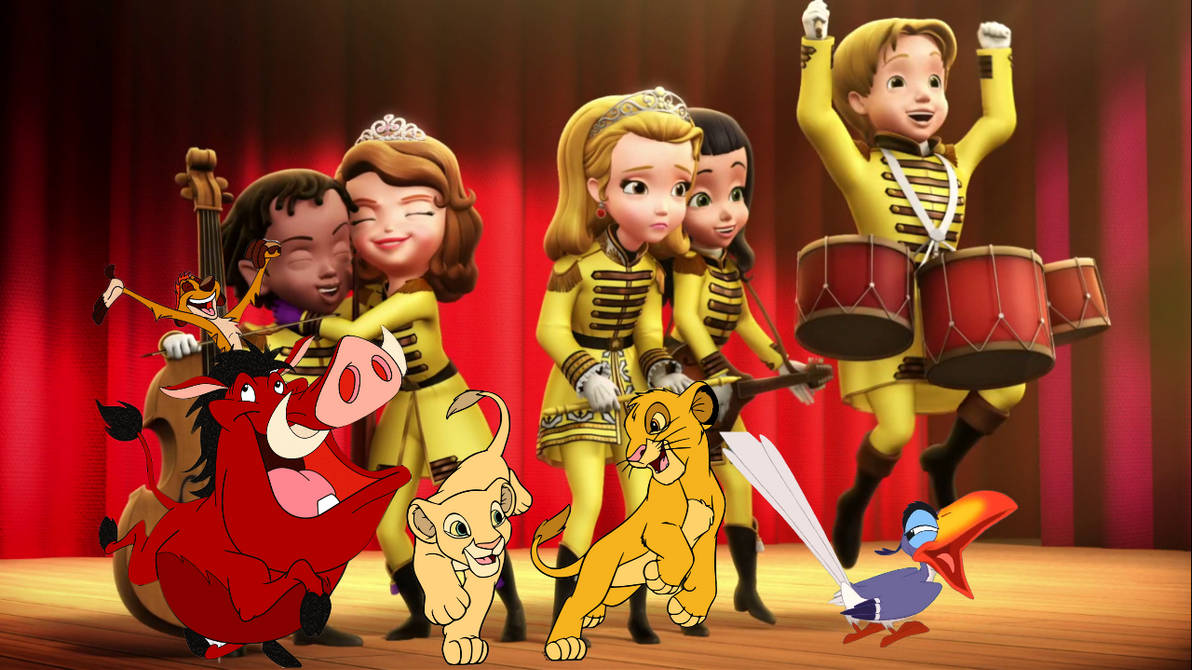Simba and everyone cheering by danielandresrojas on DeviantArt