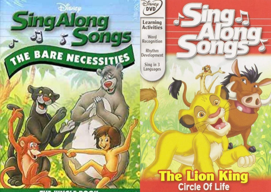 Circle of life and the bare necessities dvds by danielandresrojas on  DeviantArt
