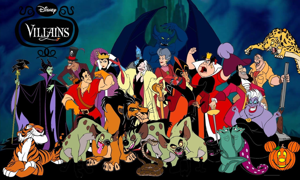Disney villains poaster by danielandresrojas on DeviantArt