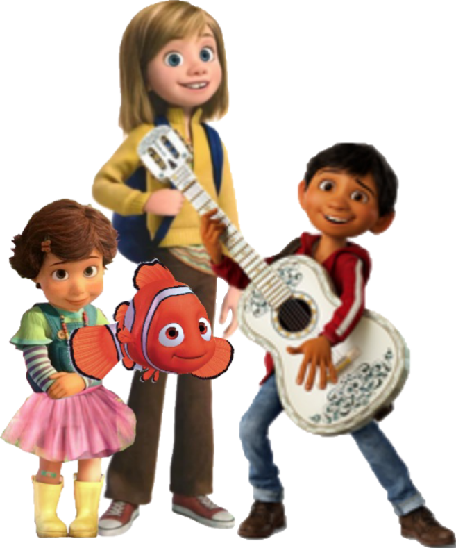 Bonnie Riley nemo and miguel. by danielandresrojas on DeviantArt