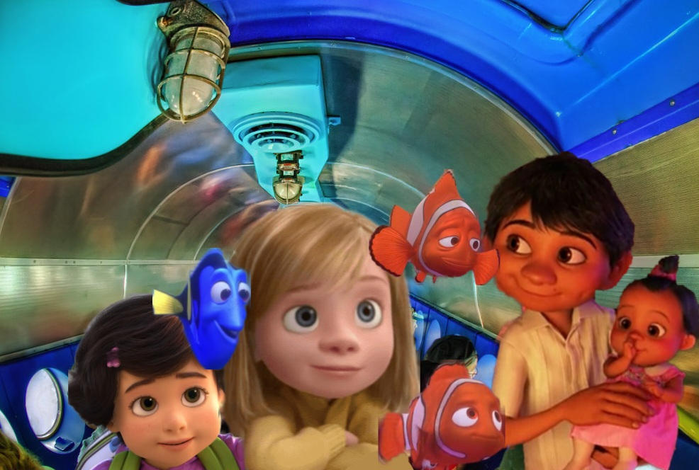 Riding finding nemo submarine voyage by danielandresrojas on DeviantArt