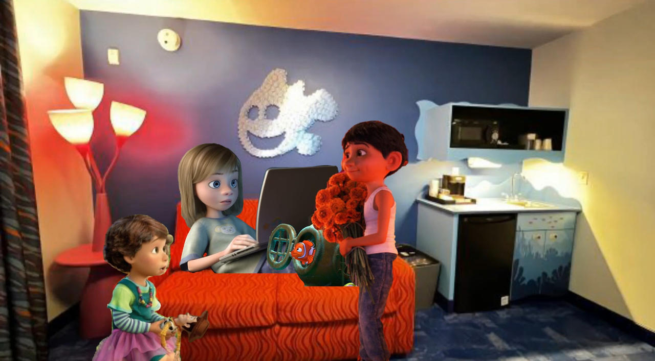 Bonnie Riley nemo and miguel hanging out by danielandresrojas on DeviantArt