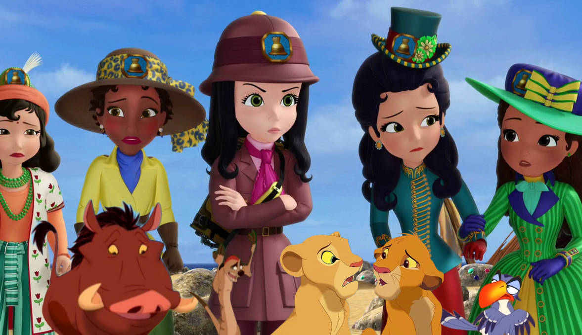 Simba and everyone stuck on an island by danielandresrojas on DeviantArt