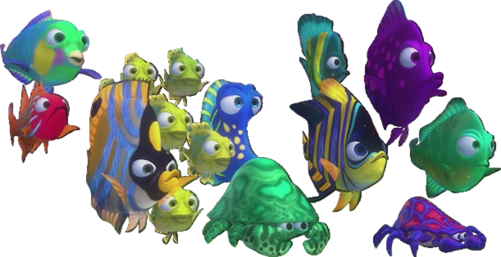 Nemo's school mates by danielandresrojas on DeviantArt
