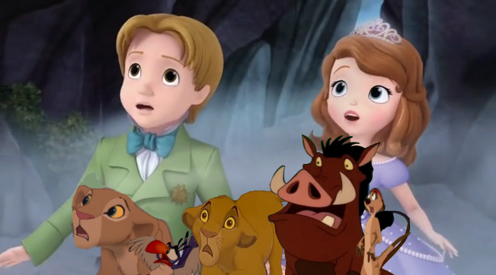 Simba and his friends getting scared by danielandresrojas on DeviantArt