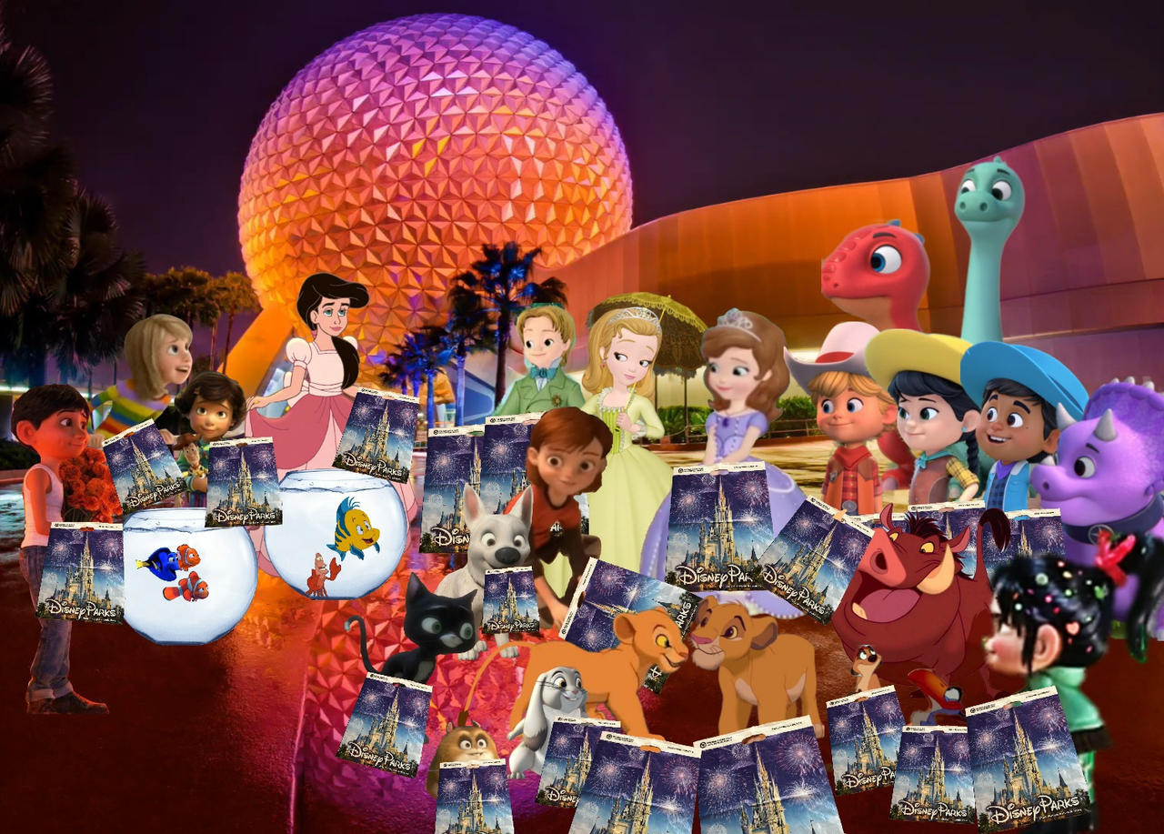 Epcot People Everyone had a great time at epcot by danielandresrojas on DeviantArt