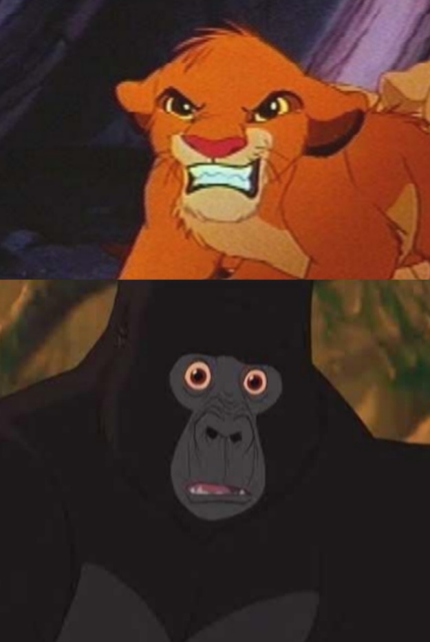 Simba Angry Deviantart Simba angry at Kerchack by danielandresrojas on DeviantArt